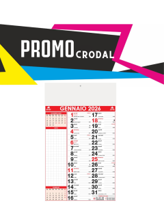 Promo crodal - Calendario olandese 12 fogli carta patinata (100 PZ.)