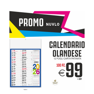 Promo Nuvlo - Calendario olandese (100 PZ.)