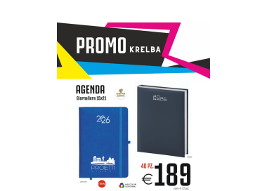 Promo Krelba - Agenda giornaliera 15x21cm (100 PZ.)