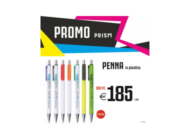 Promo prism - Penna in plastica (500 PZ)