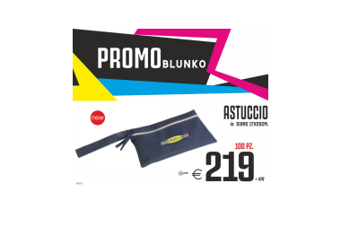 Promo blunko - Astuccio in jeans 17x29cm (100 PZ.)