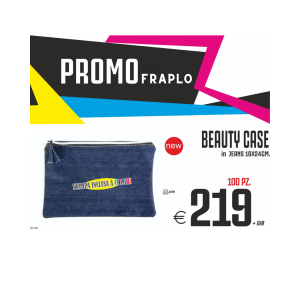 Promo fraplo - Beauty case in jeans 16x24 cm (100 PZ.)