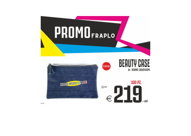 Promo fraplo - Beauty case in jeans 16x24 cm (100 PZ.)