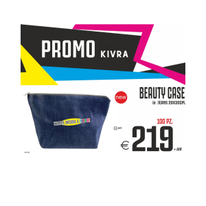 Promo kivra - Beauty case in jeans 20x30cm (100 PZ.)