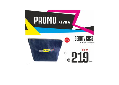 Promo kivra - Beauty case in jeans 20x30cm (100 PZ.)