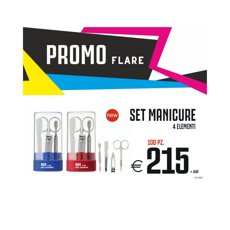 Promo flare - Set manicure 4 elementi (100 PZ.)