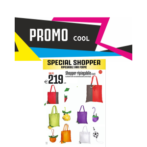 Promo cool - Shopper ripiegabile (100 PZ.)