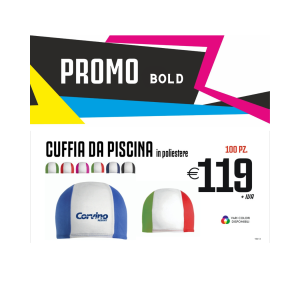 Promo bold - Cuffia da piscia in poliestere (100 PZ.)